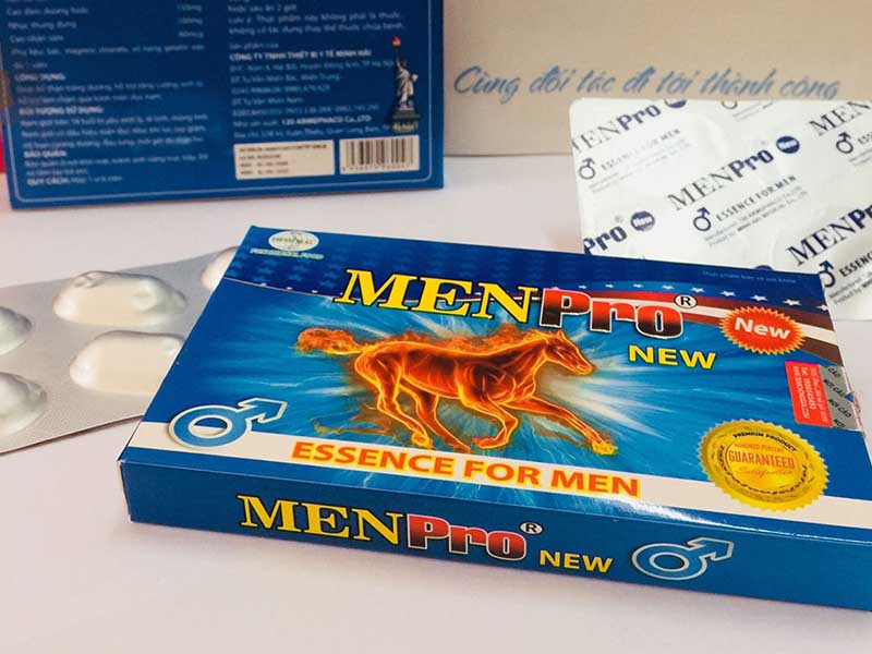 Viên nang MenPro USA tốt cho sức khỏe sinh lý nam giới
