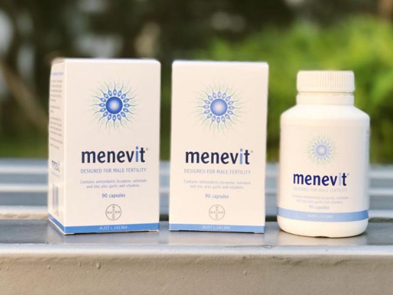 Menevit được sản xuất và cung ứng bởi Bayer, thương hiệu nổi tiếng hàng đầu xứ sở Kangaroo