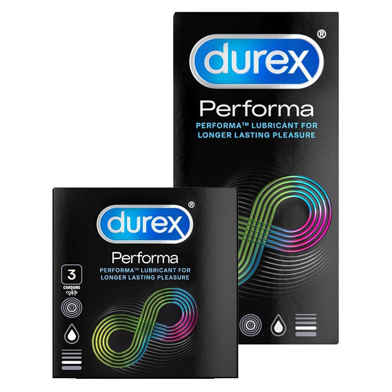Bao cao su Durex hộp 3 cái và 12 cái